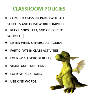 Classroom Policies